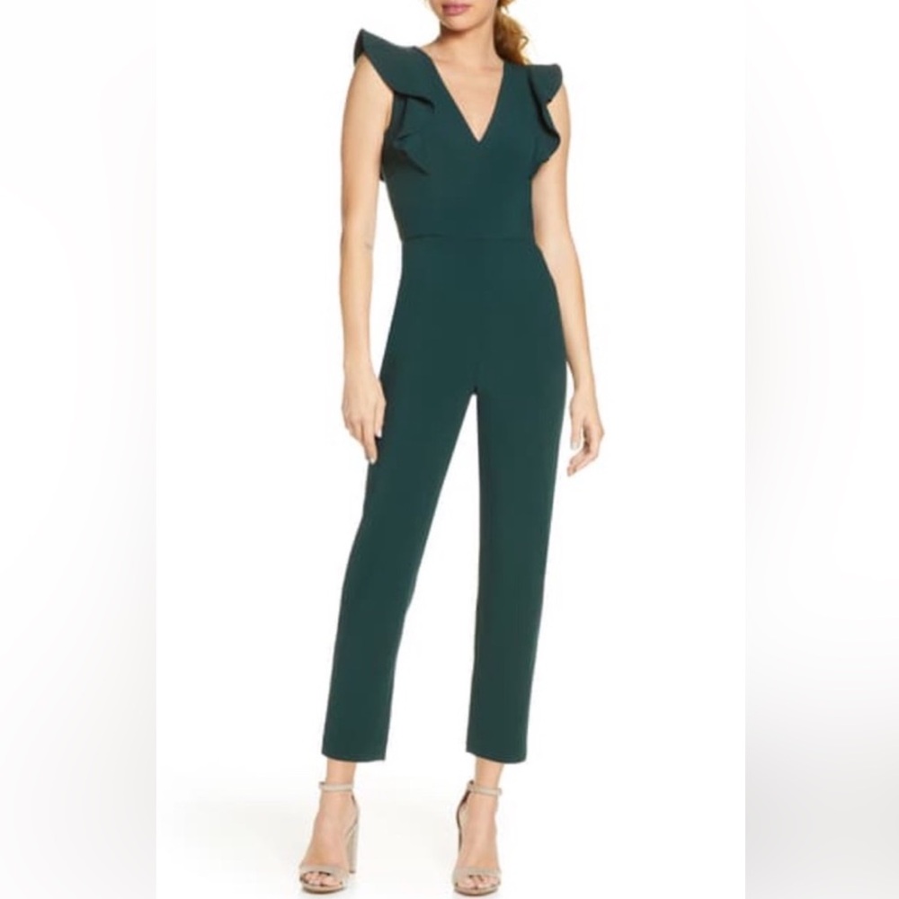 French Connection Jumpsuit Green Size 4